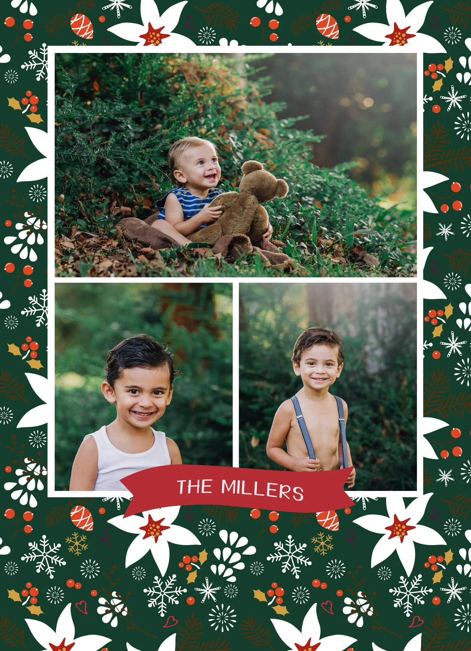 This lovely card- comes with a tan background- but the custom green background brings this card together