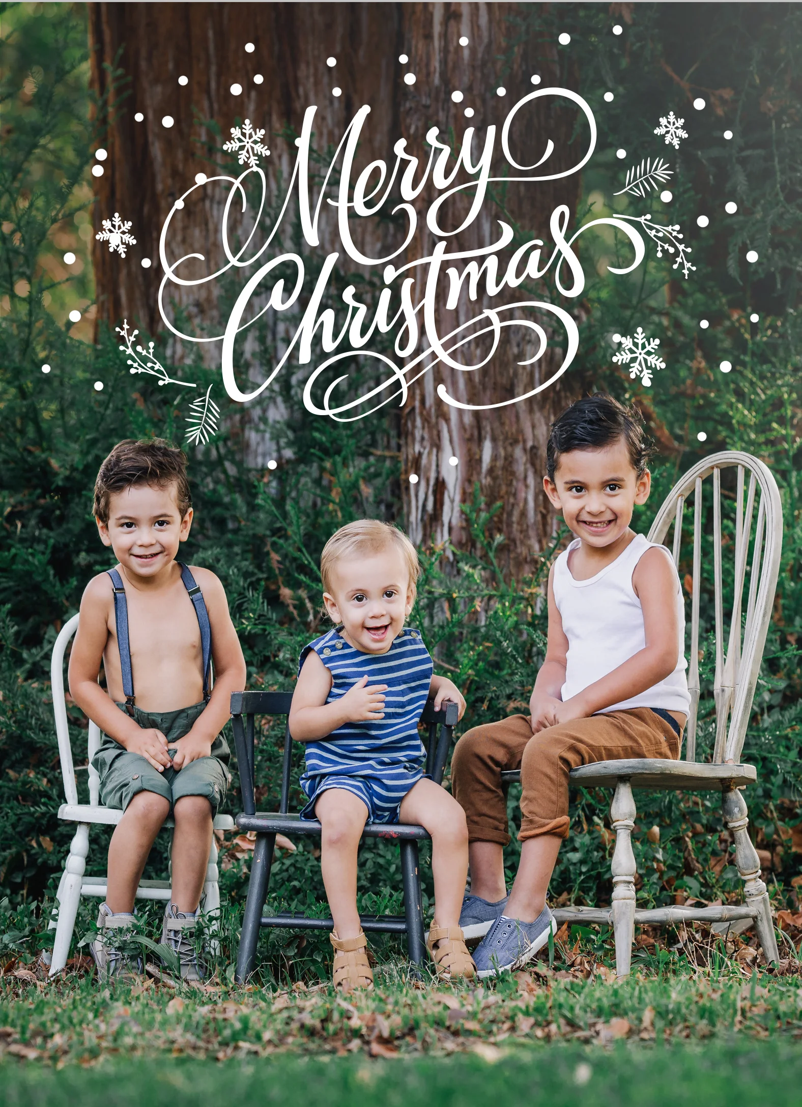 Because we all love the smiles on the backside of this card