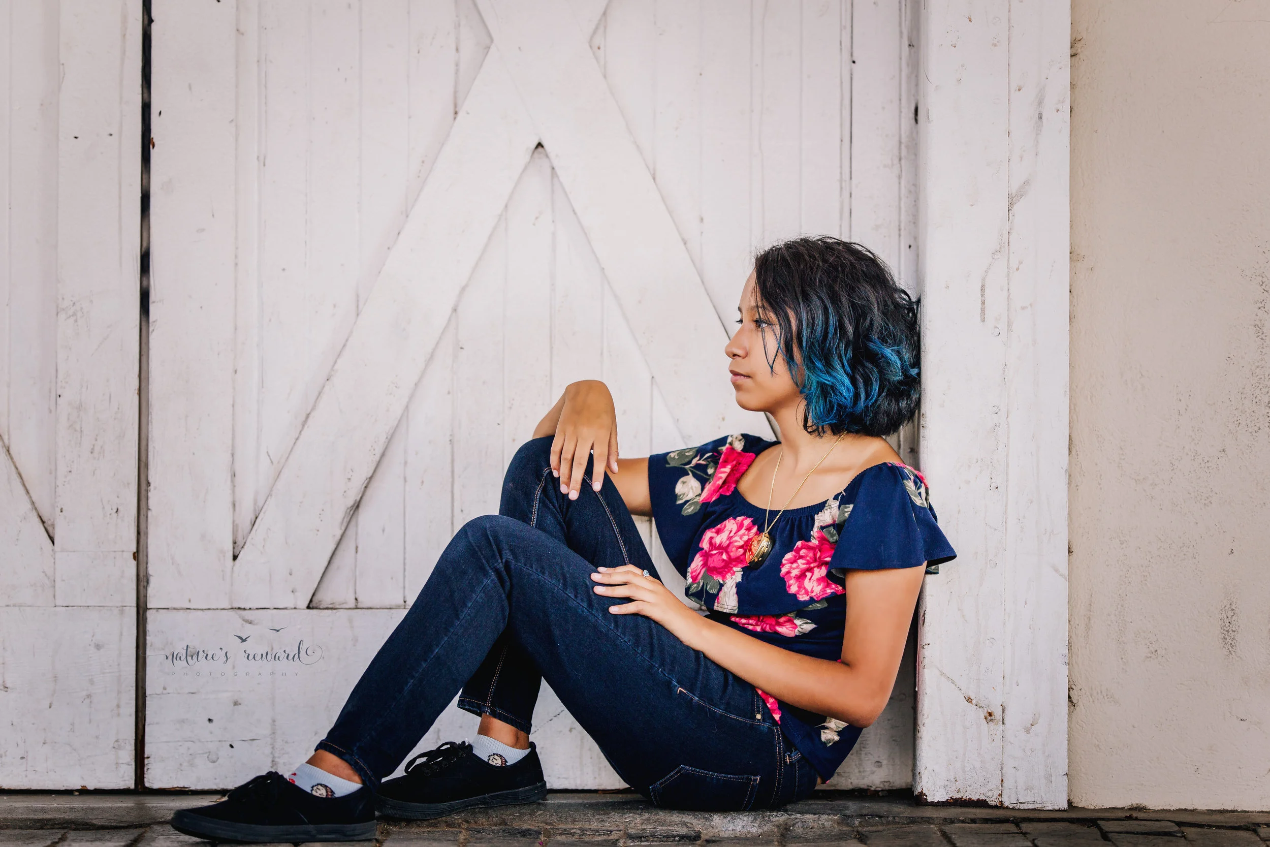 Gorgeous Senior Portrait session in downtown location by Nature's Reward Photography