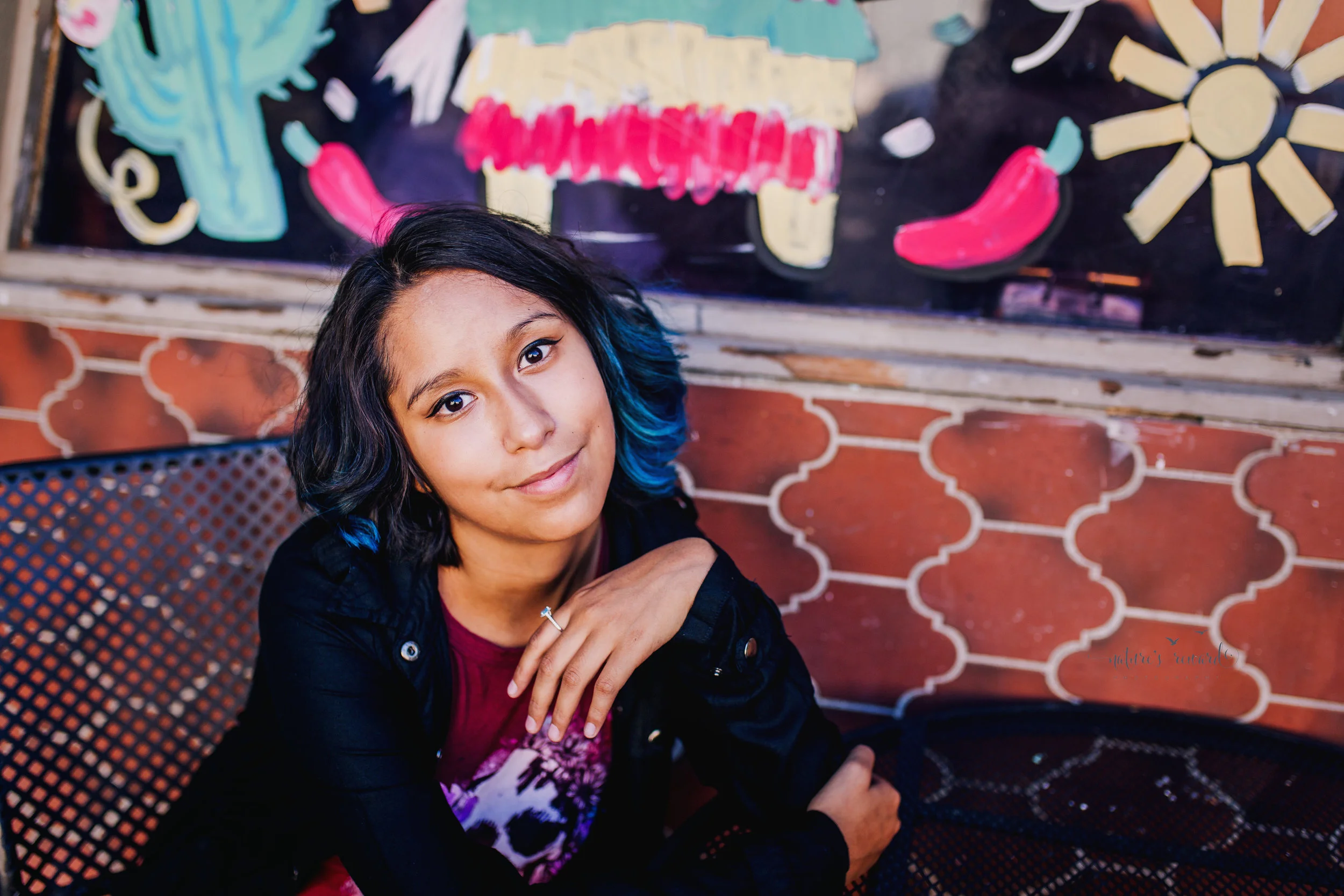 Gorgeous Senior Portrait session in downtown location by Nature's Reward Photography