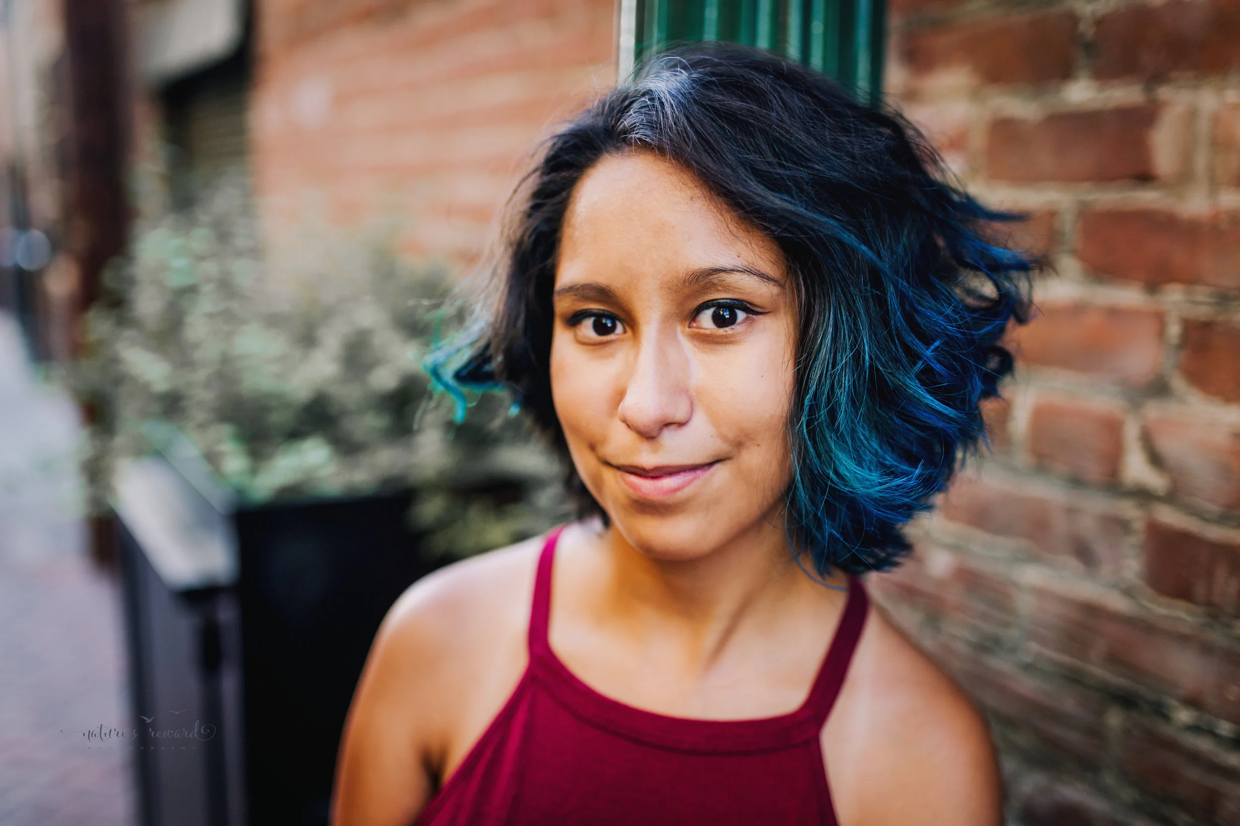 Gorgeous Senior Portrait session in downtown location by Nature's Reward Photography