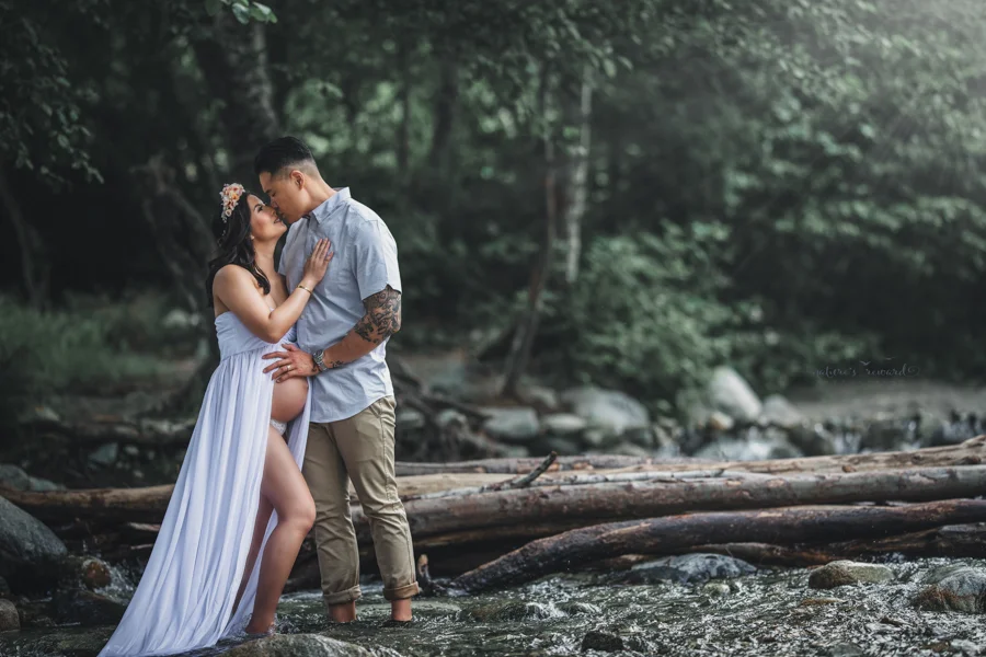 Maternity session by the creek by San Bernardino Maternity, Newborn and Family Photographer Nature’s Reward Photography