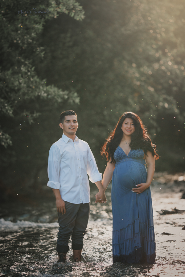 Stunning Creek session in San Bernardino Mountains by Southern Californian Maternity, Newborn and Family Photographer- Nature’s Reward Photography