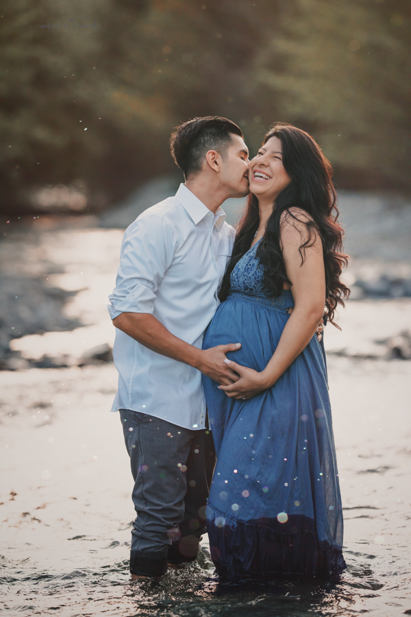 Stunning Creek session in San Bernardino Mountains by Southern Californian Maternity, Newborn and Family Photographer- Nature’s Reward Photography