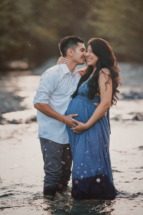Stunning Creek session in San Bernardino Mountains by Southern Californian Maternity, Newborn and Family Photographer- Nature’s Reward Photography