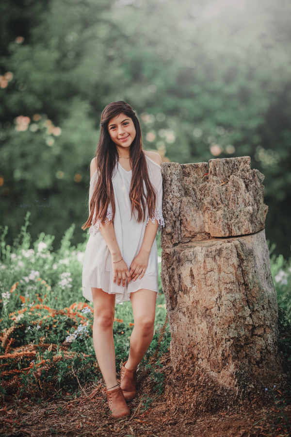Lovely young lady portrait then during a family session by Nature’ sReward Photography