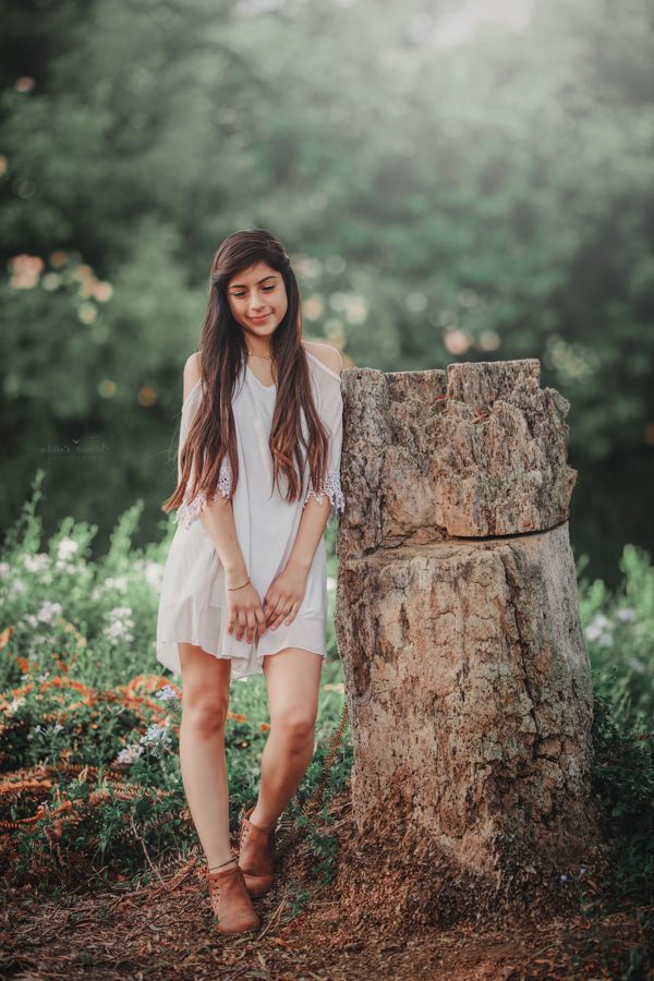 Lovely young lady portrait then during a family session by Nature’ sReward Photography