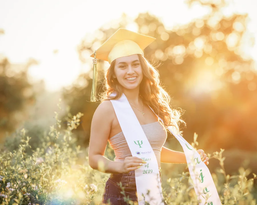 Gorgeous Young lady during her senior session, a portrait by Nature’s Reward Photography
