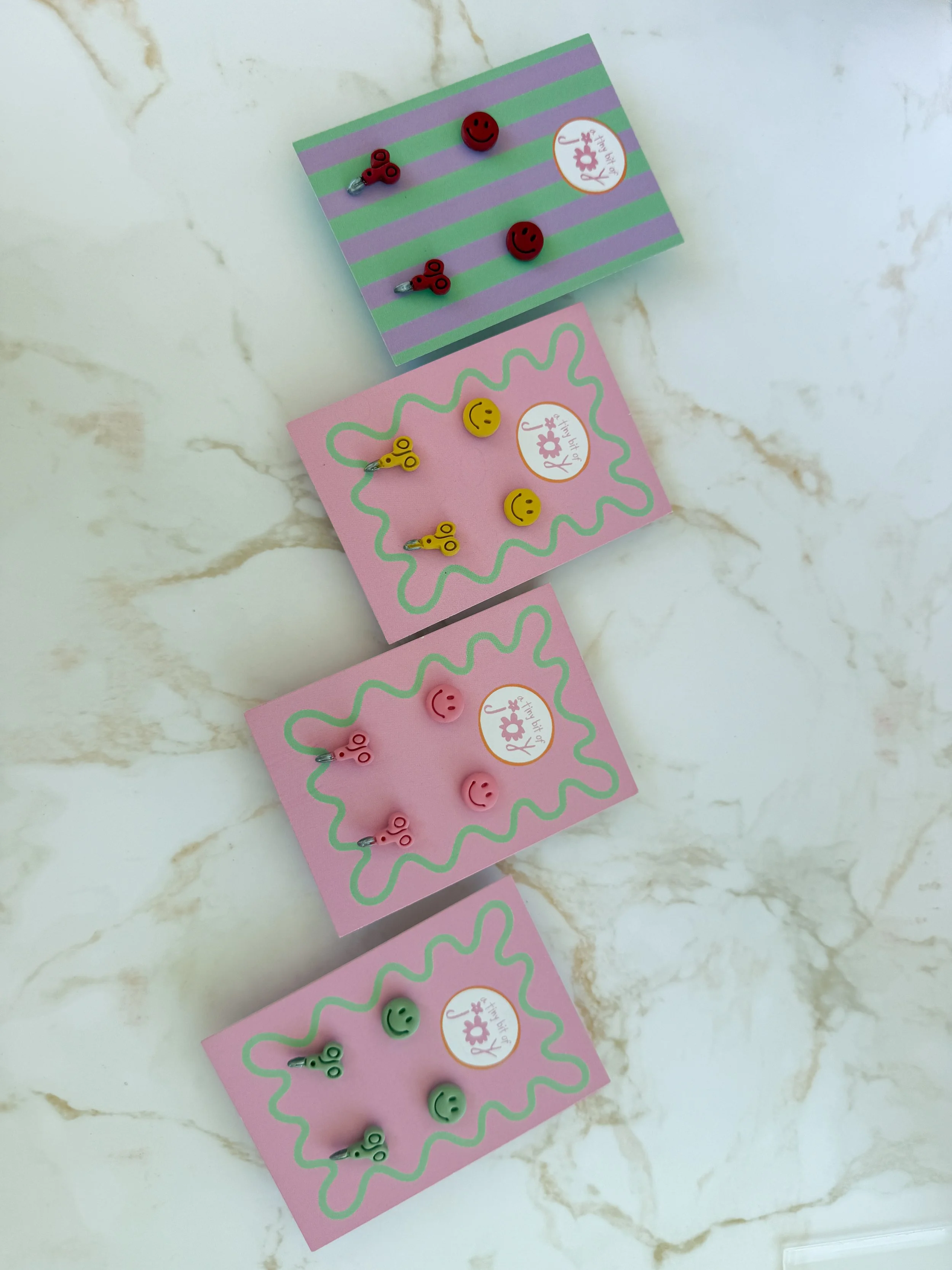 Back To School - Smiley Face & Scissors Duo