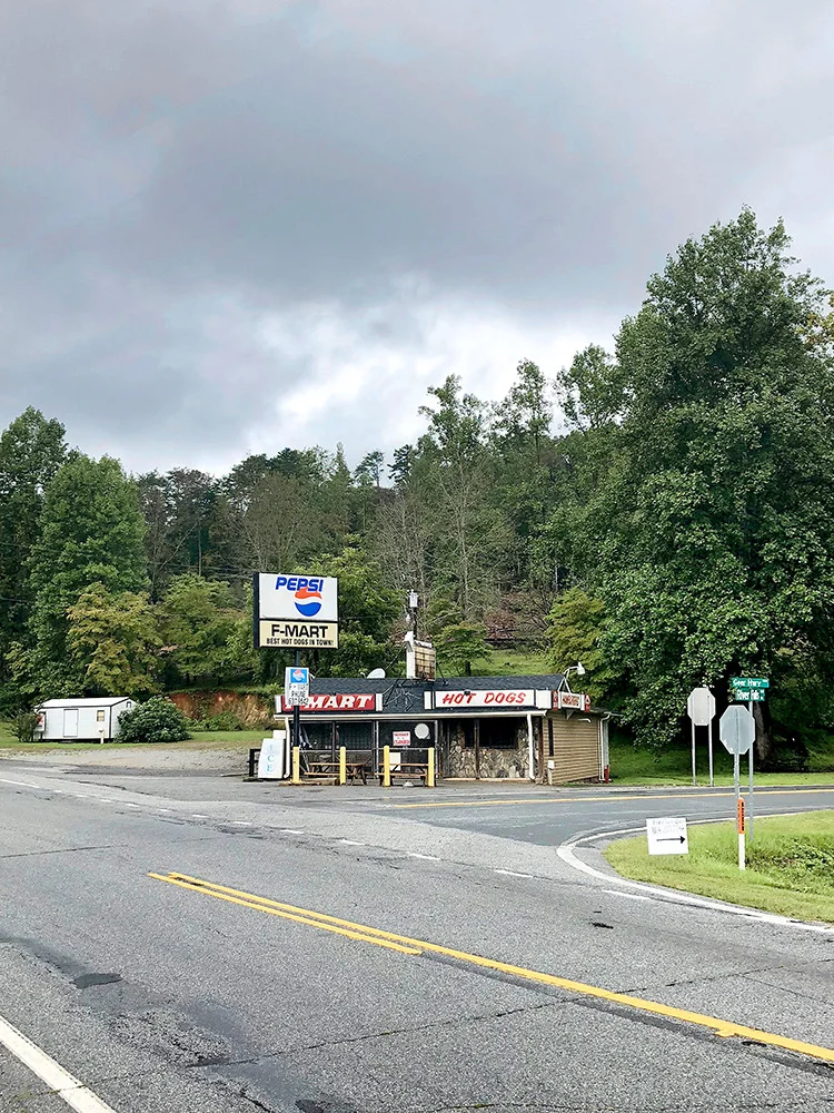 The F-Mart will greet you with hot dogs and more as you make your way to our next stop,  Jones Gap State Park .