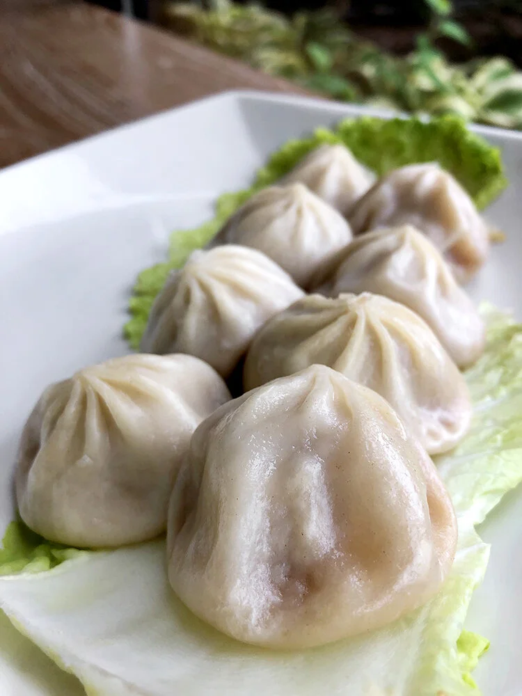  We mean it when we say we eat and shop at  Asia Pacific Greenville  on a weekly basis. They have the best authentic Chinese food in town.   Dim sum anyone? Pictured here are soup dumplings “Xiao long bao.” These buns are stuffed with meat and piping