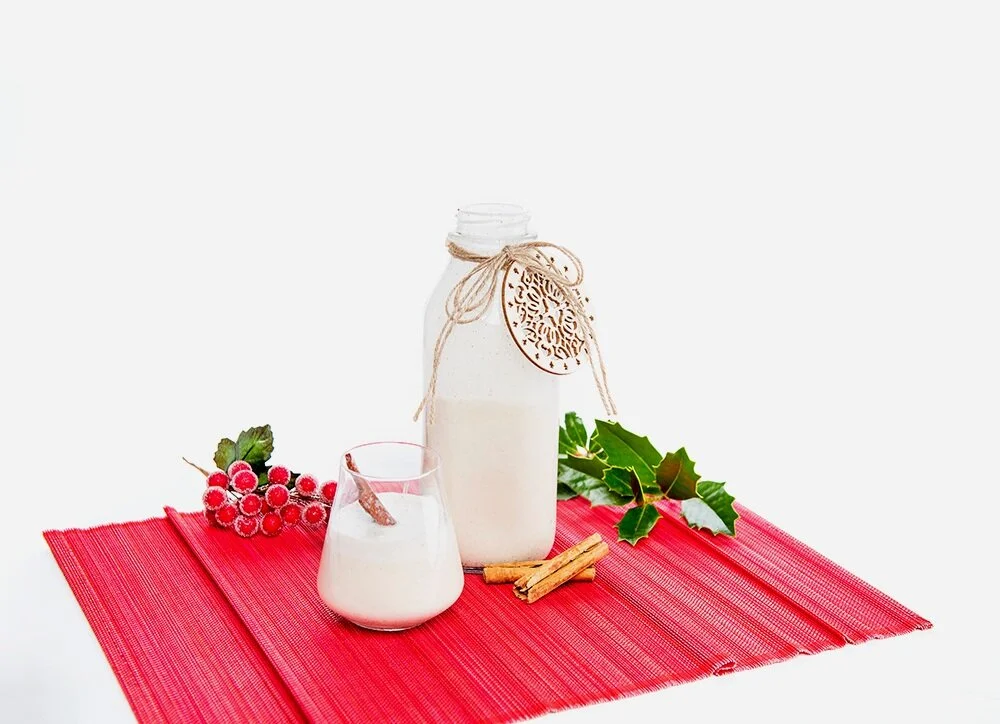  Well hello,   Coquito  .  Coquito means ‘little coconut’ in Spanish and is widely thought of as a coconut-based beverage that originated in Puerto Rico. It’s actually made in the Caribbean as well as parts of South America. The recipes are as elusiv