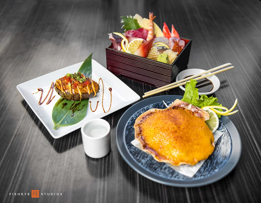    SUSHI GO    There’s so much more to SUSHI GO than the freshest sushi in the Upstate. Owner Max Godo takes pride in his restaurant’s dedication to crafting beautiful, traditional Japanese dishes. Standouts include the flower harumaki, baked spicy t