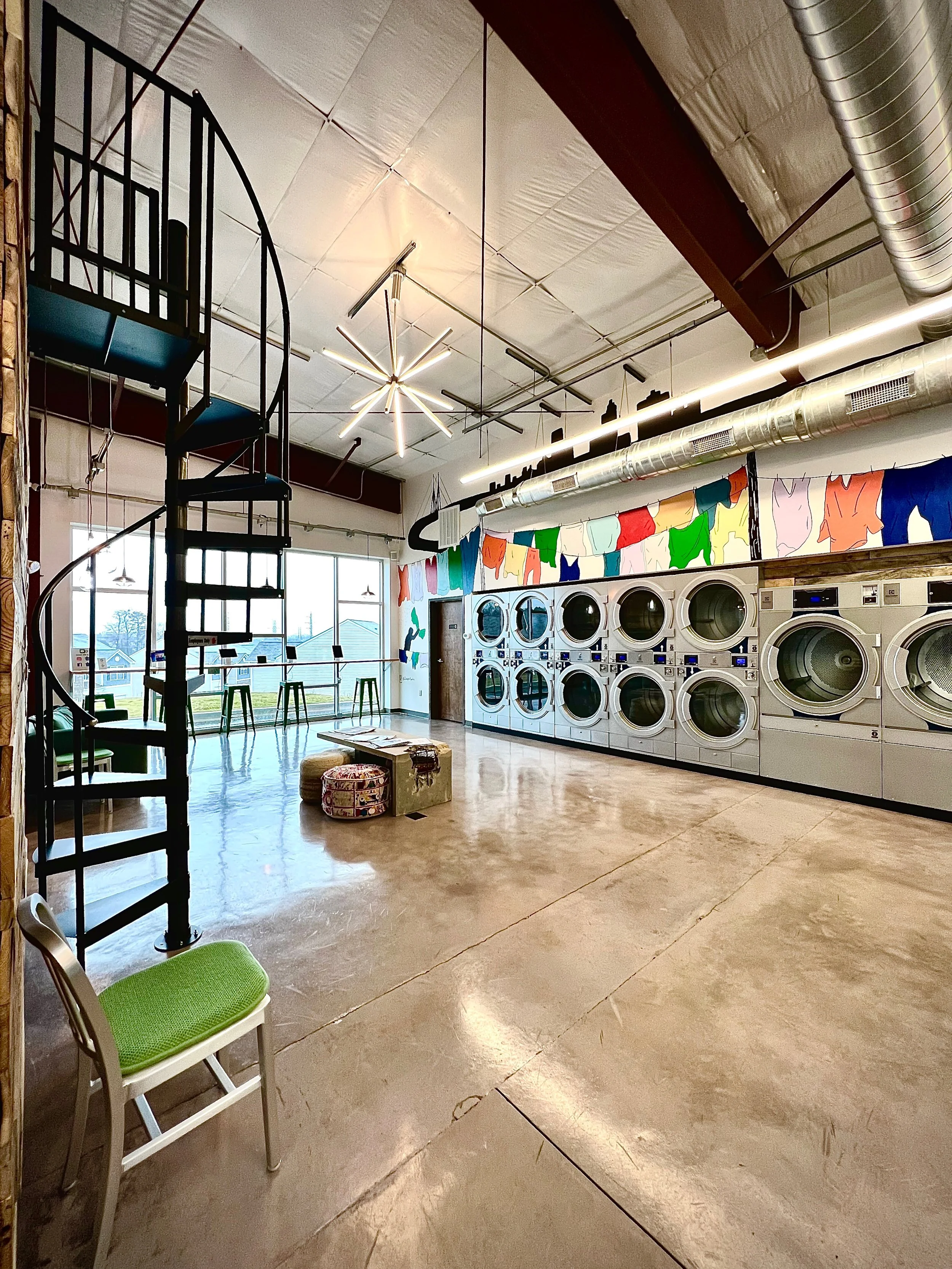 Green Laundry Lounge: Where Laundry and Chai Find Common Ground