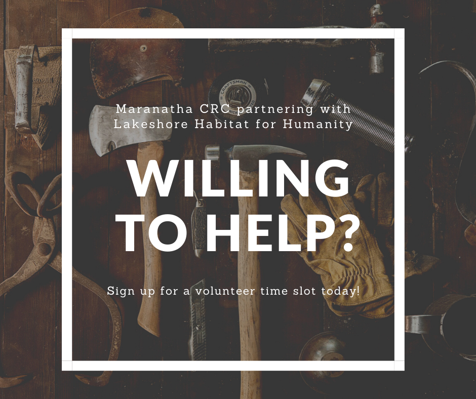 Habitat for Humanity Volunteer Shift