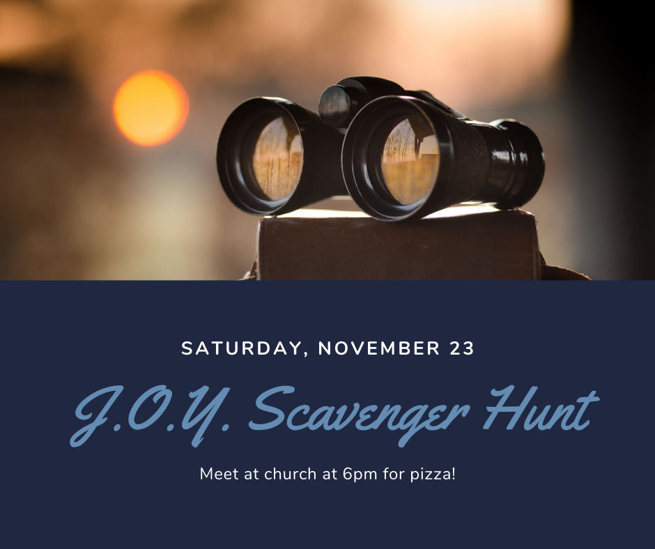 JOY Group Scavenger Hunt