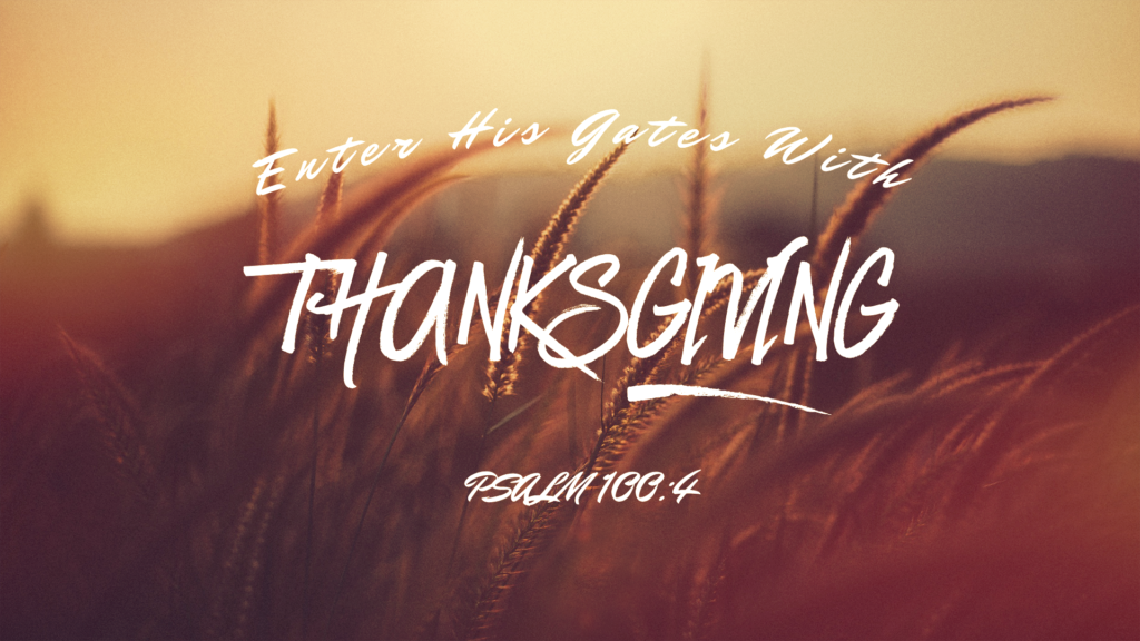Thanksgiving Service