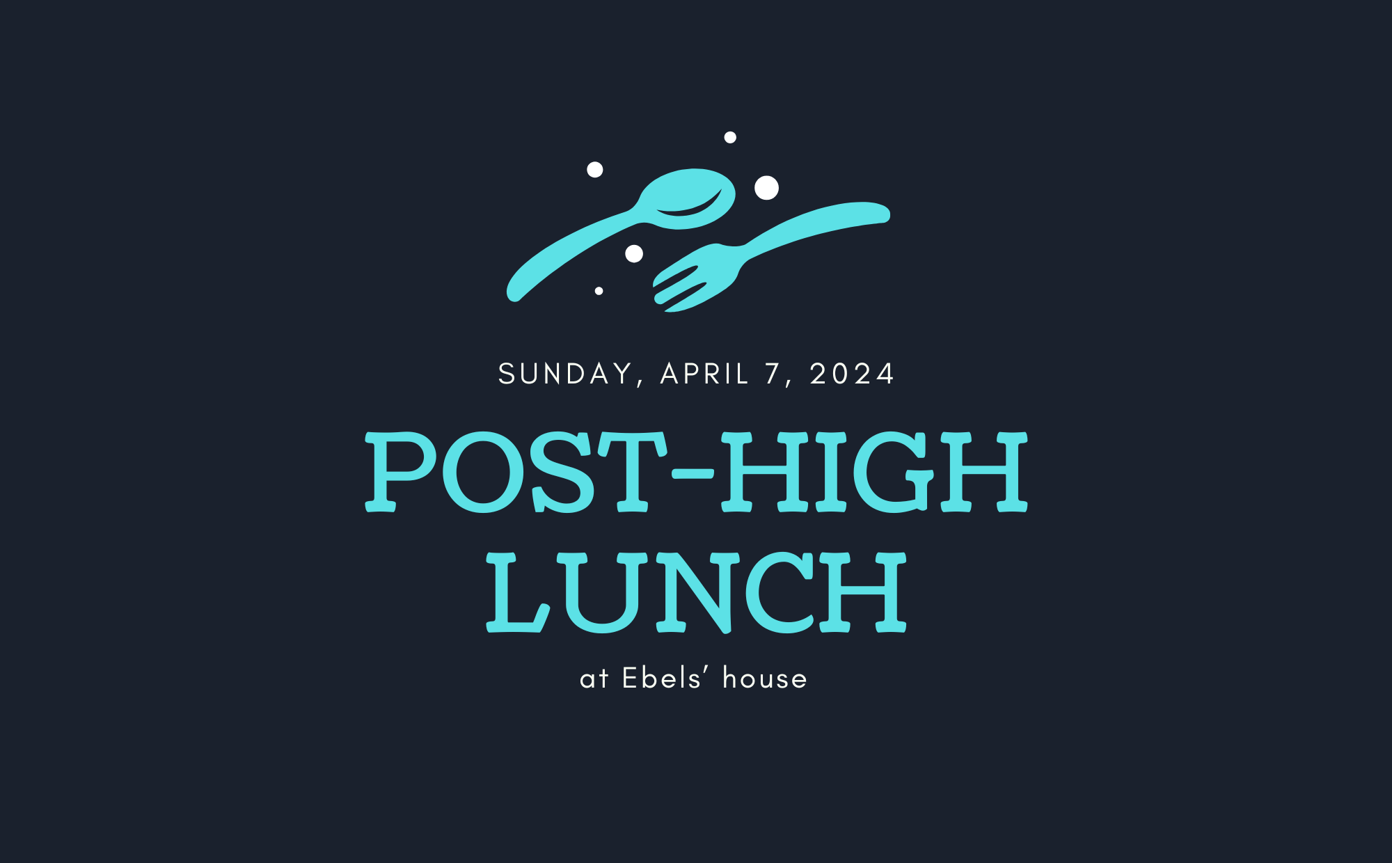 Post-High Lunch