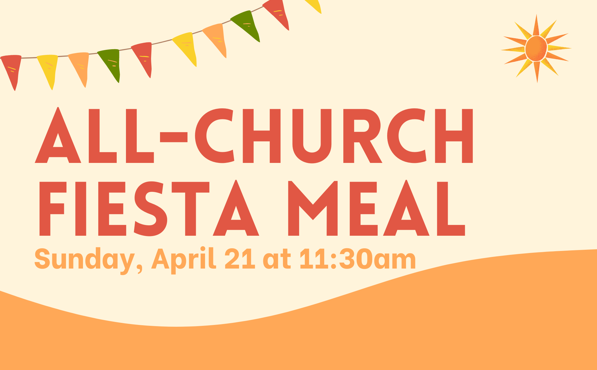 All-Church Fiesta Meal
