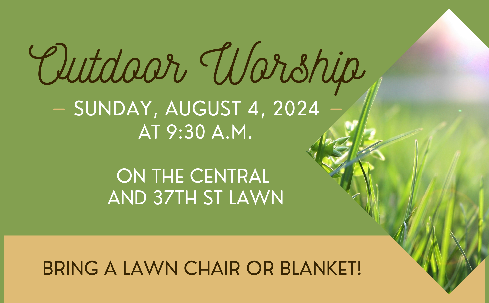 Outdoor Worship