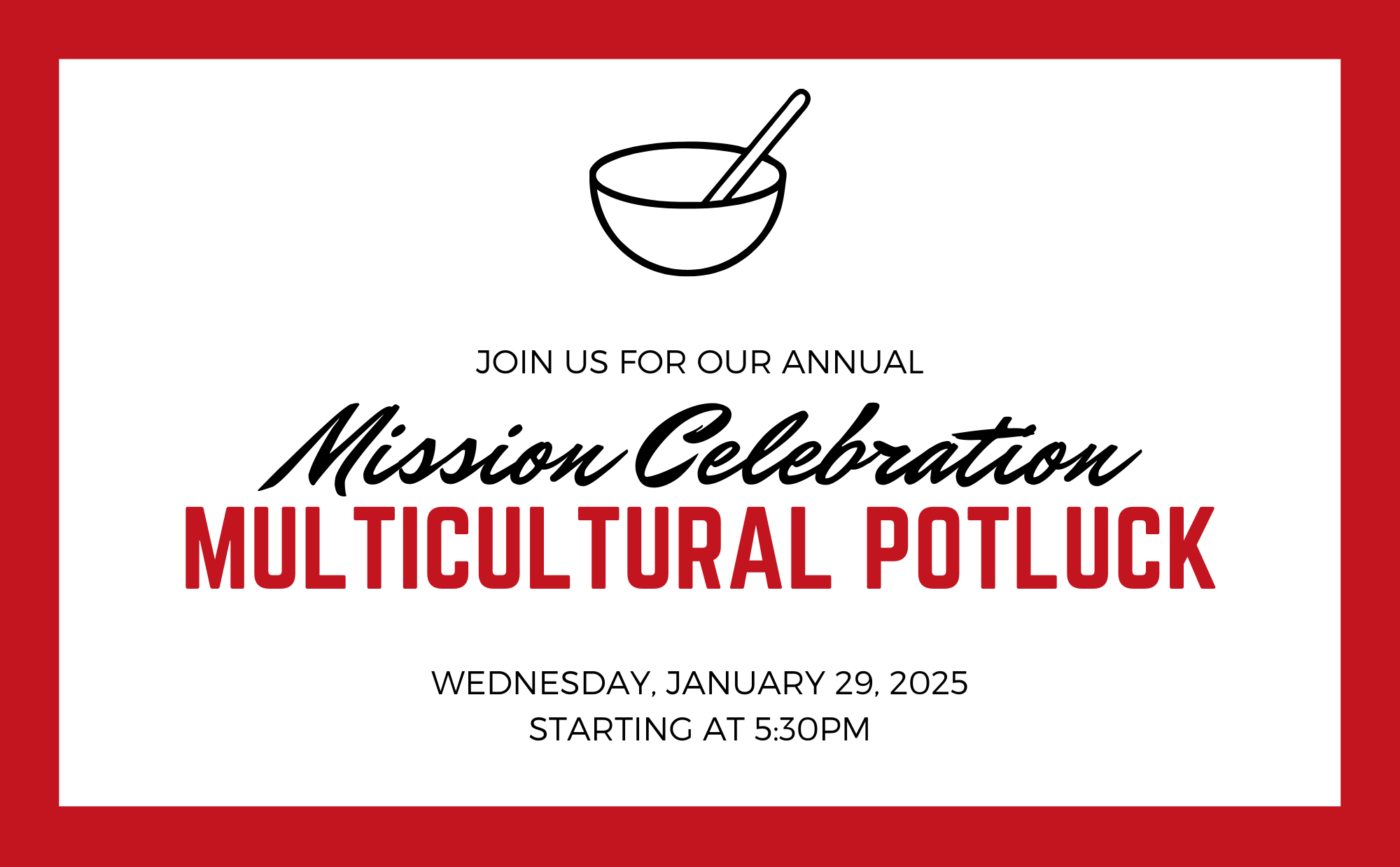 Multicultural Potluck