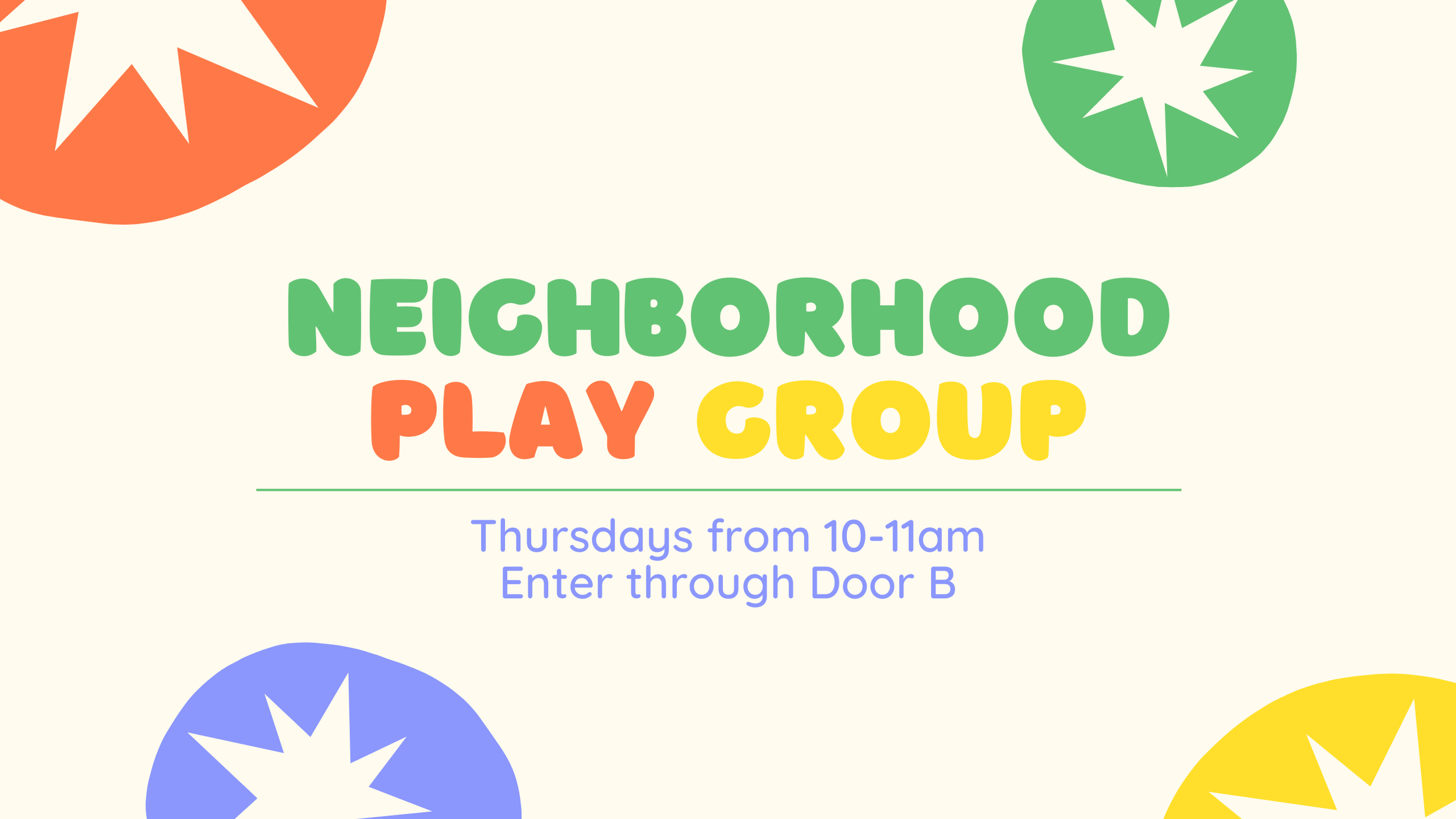Neighborhood Play Group