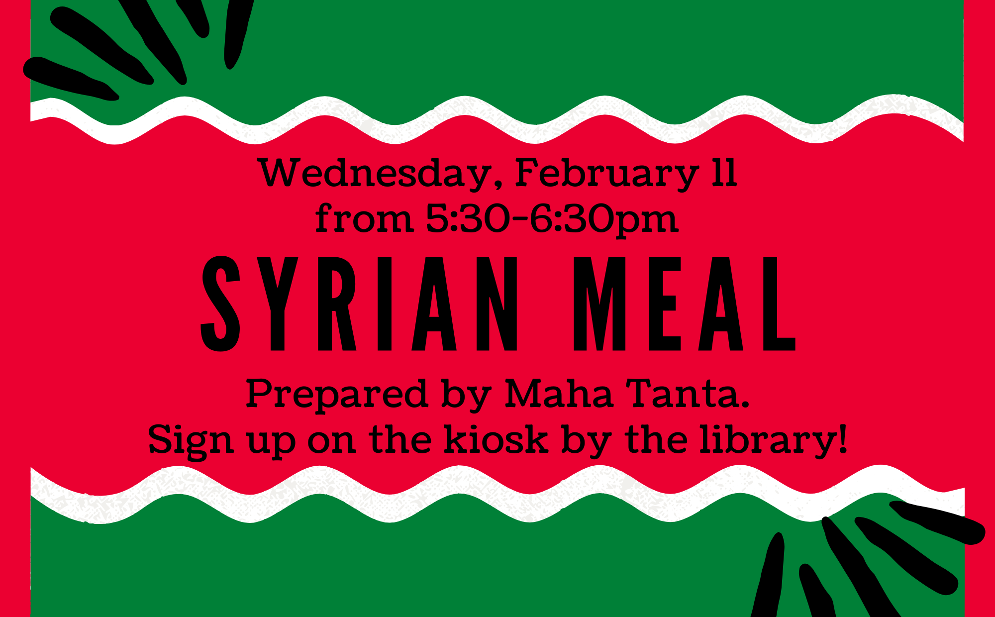 Wednesday Night Meal