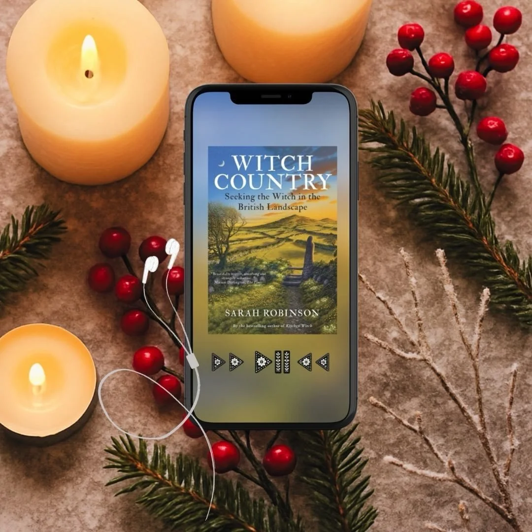 Ready to be transported this December? Follow me to seek witch marks on the winter solstice, standing stones in frosted fields and feel the chill of deep time in a journey through underground caverns. And that&rsquo;s just the beginning!
❄️✨
Witch Co