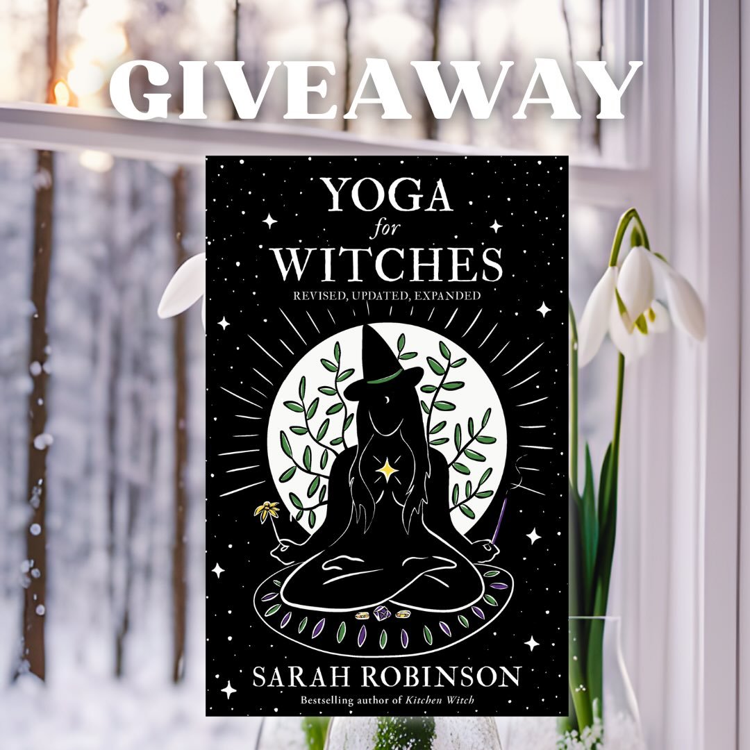 You voted on our January giveaway book and here it is - Yoga for Witches: revised, updated, expanded! 
✨🕯️✨
For a chance to win all you have to do is:
🪻Follow me @yogaforwitches
🪻Like &amp; save this post
🪻Tag a friend (each tag in a separate com
