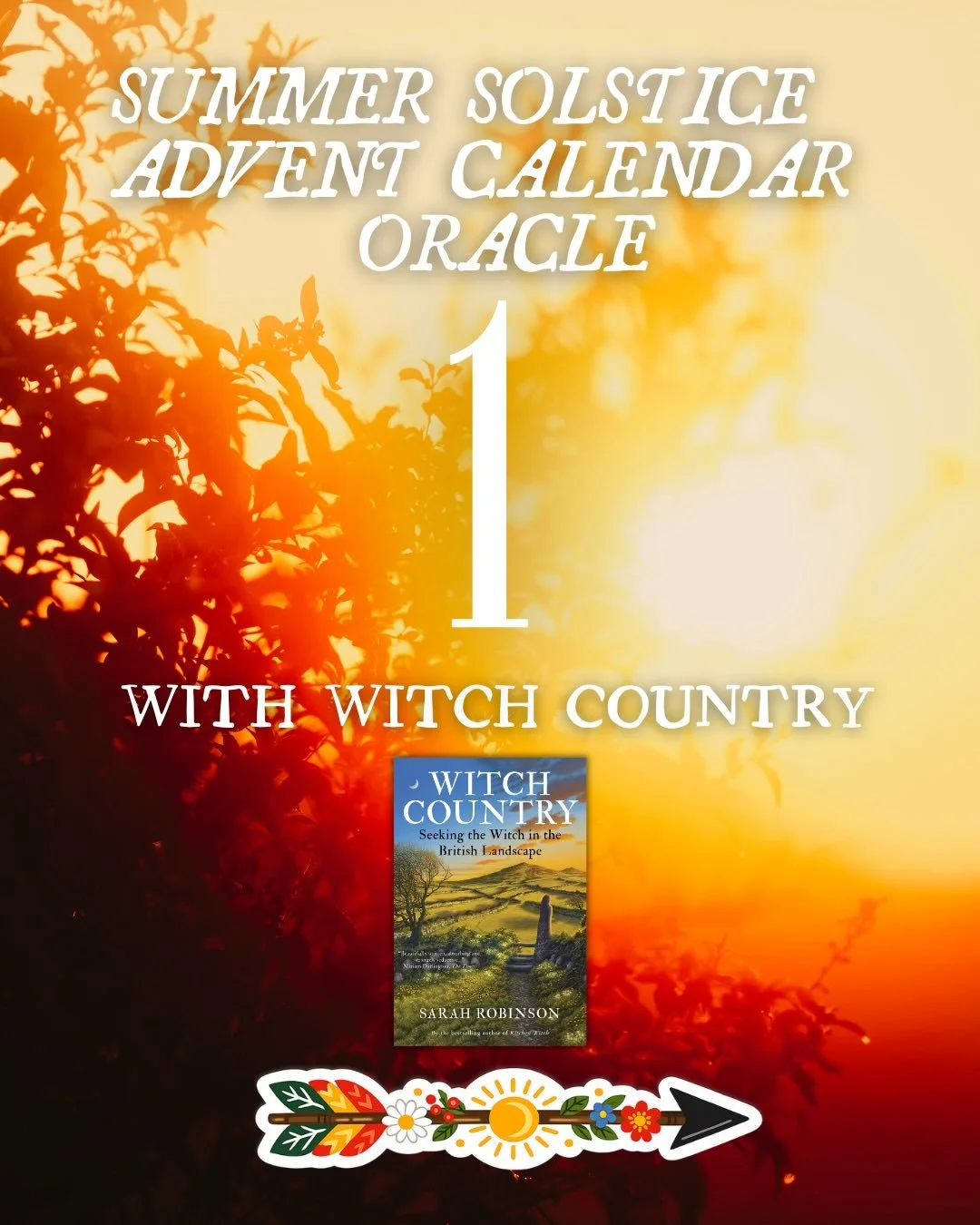 ✨A journey to the Summer Solstice ✨
Each day, a little magic from Witch Country; images, themes, and book extracts to inspire wonder, reflection, and celebration as we journey toward the height of the sun. ☀️🌿
#SummerSolstice #WitchCountry #Season