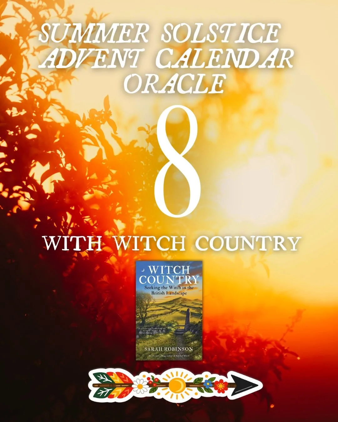 ✨A journey to the Summer Solstice ✨
Each day, a little magic from Witch Country; images, themes, and book extracts to inspire a little wonder, reflection, and celebration 
☀️🌿
#SummerSolstice #WitchCountry #SeasonOfLight #june #june8