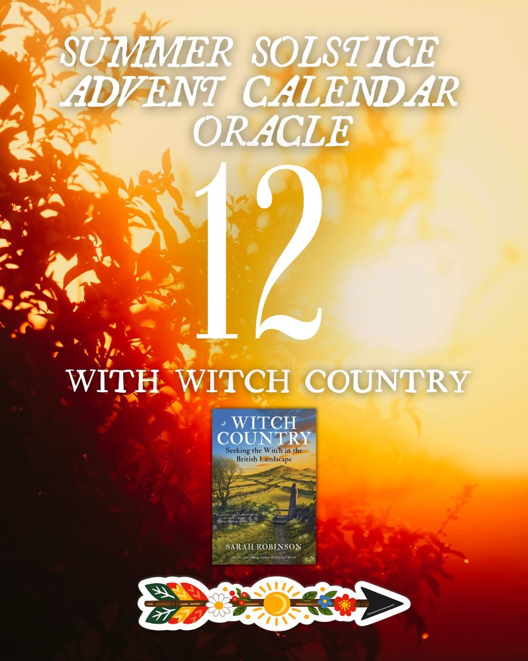✨A journey to the Summer Solstice ✨
Each day, a little magic from Witch Country; images, themes, and book extracts to inspire a little wonder, reflection, and celebration 
☀️🌿
#SummerSolstice #WitchCountry #june #june12