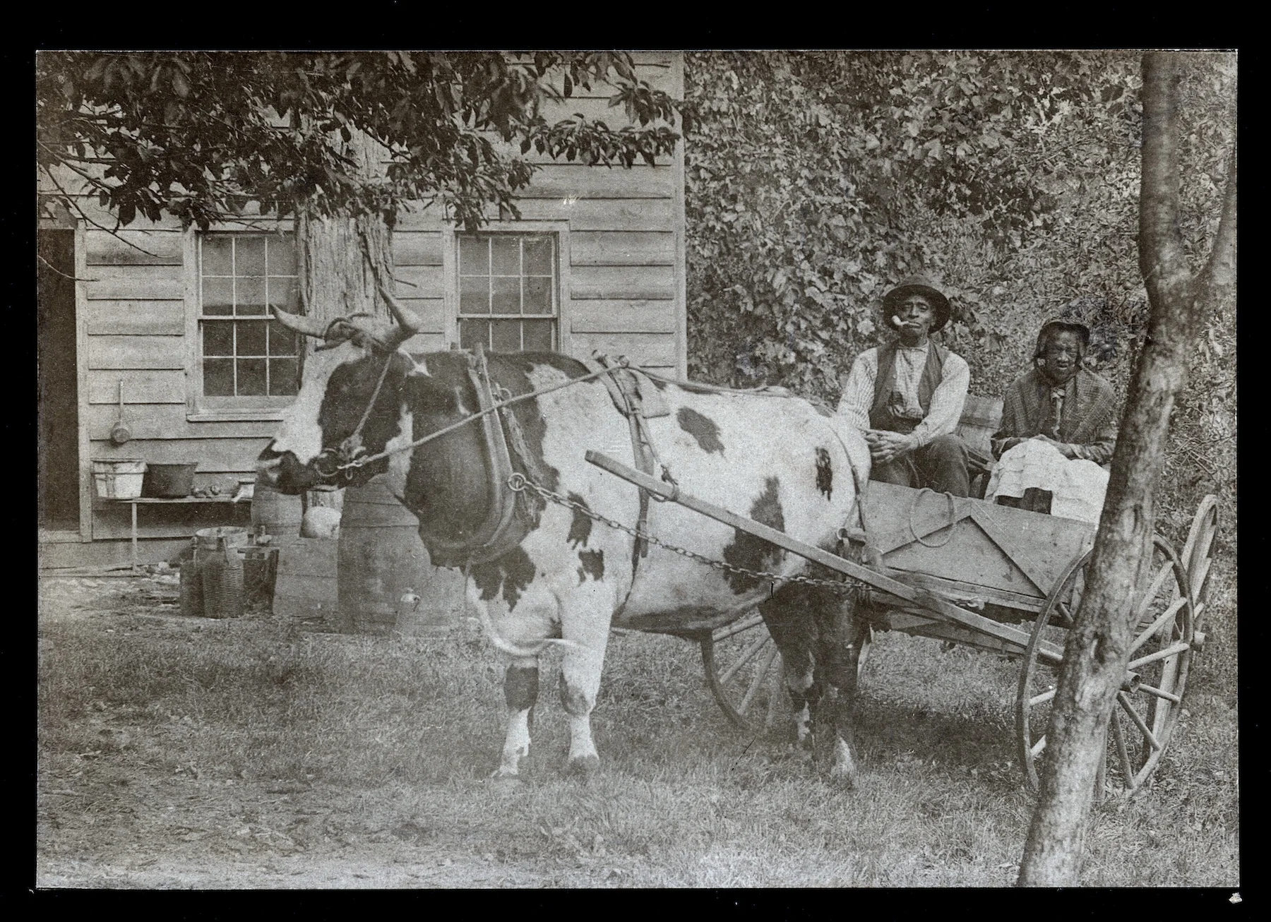 Mr. and Mrs. Hicks, Sandy Ground, photograph courtesy of the Staten Island Historical Society