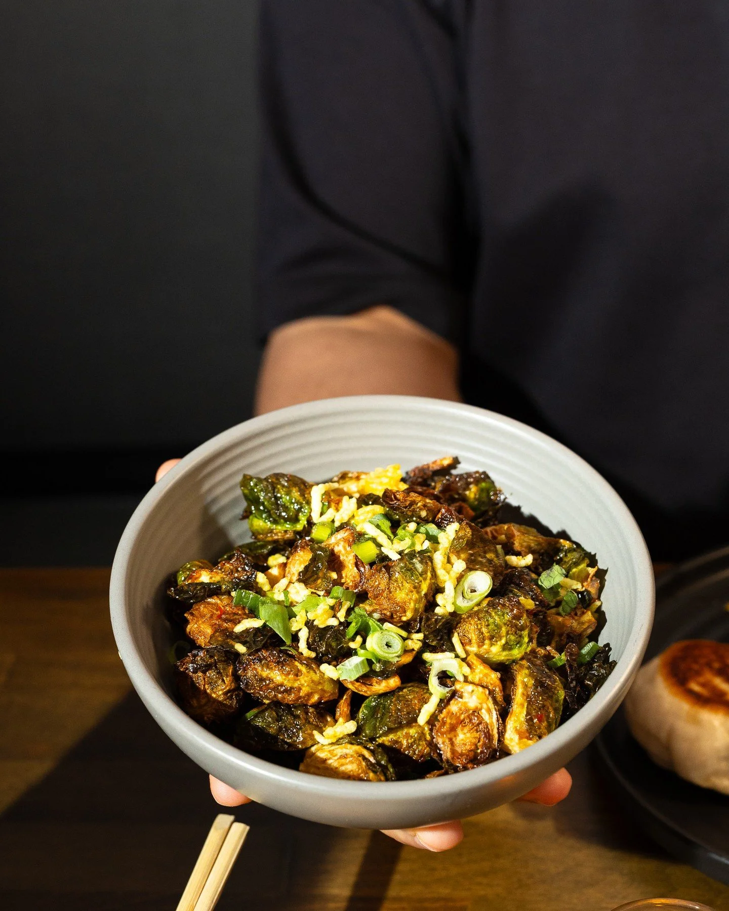 Elevate your appetizer game with our Crispy Brussels Sprouts at Sampan in Center City Philadelphia. 🌶️✨ Tossed in chili and fish sauce, then topped with crunchy puffed rice, this bold small plate delivers the perfect balance of heat and texture. Tap
