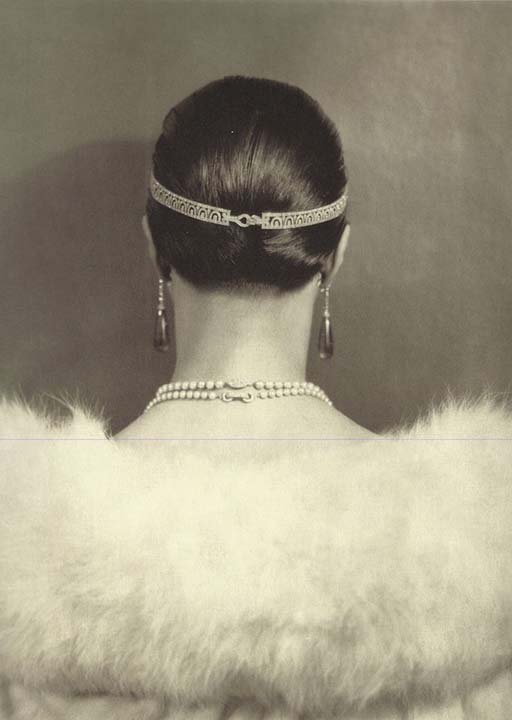 Carlotta Monterey with Diamond Head Bandeau by Cartier, 1924, Edward Steichen