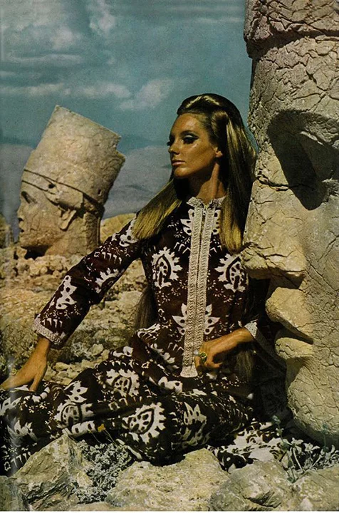 Antonia and Sveva, Henry Clarke, UK Vogue February 1966