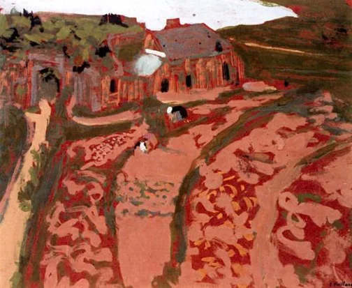 Breton Landscape Saint Jacut, Edouard Vuillard, 1909