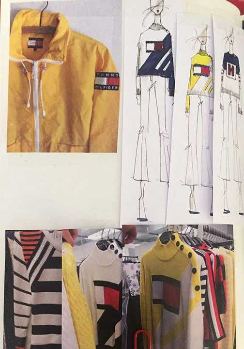 Nylon Tommy Flag Sweater, Spring 2019