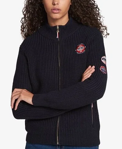 Ski Patch Bomber Jacket, Tommy Hilfiger Blue Label, Fall 2017