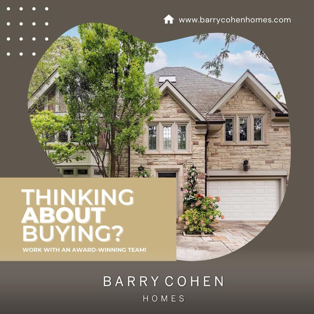 🌟THINKING ABOUT BUYING?

With the condition of our current housing market, it is more of a challenge to be a #homebuyer than ever! 😮

That means working with an experienced agent is a MUST, and who better to take the stress off than our award-winni