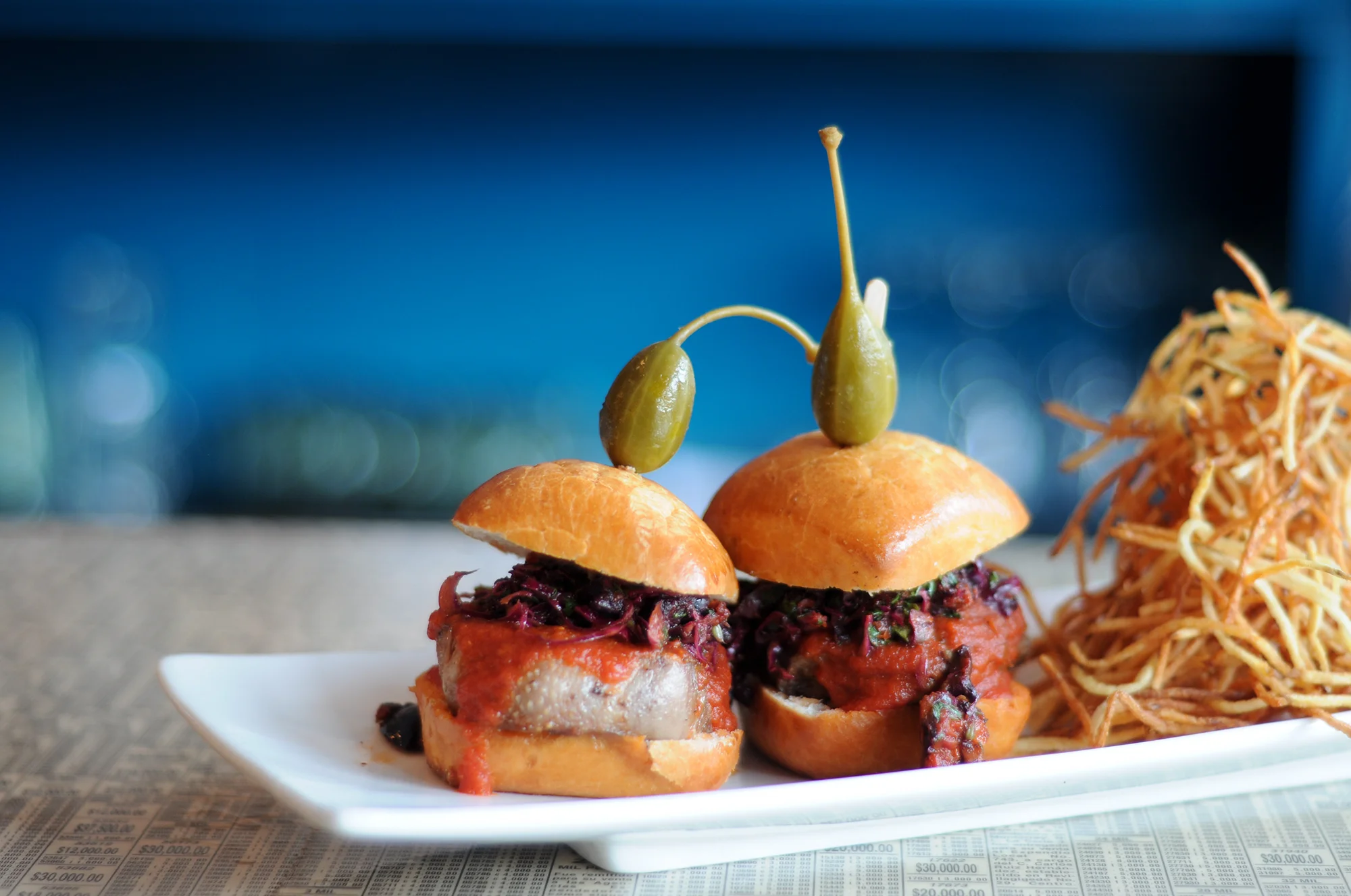 food.Lolo The beef tongue sliders at Lolo on Sep. 5, 2012.