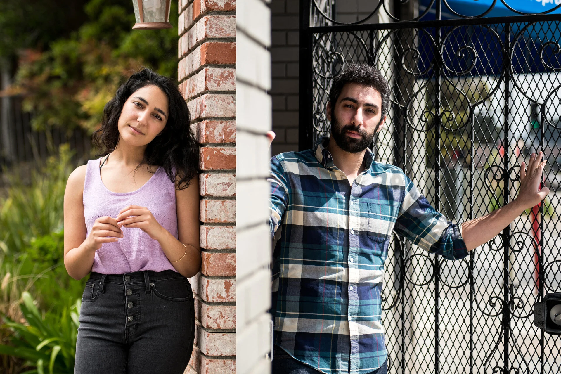 Asal Ehsanipour and her boyfriend Larry Jerome have been sheltering in place separately. Jerome has a compromised immune system, which puts him more at risk of contracting COVID-19.