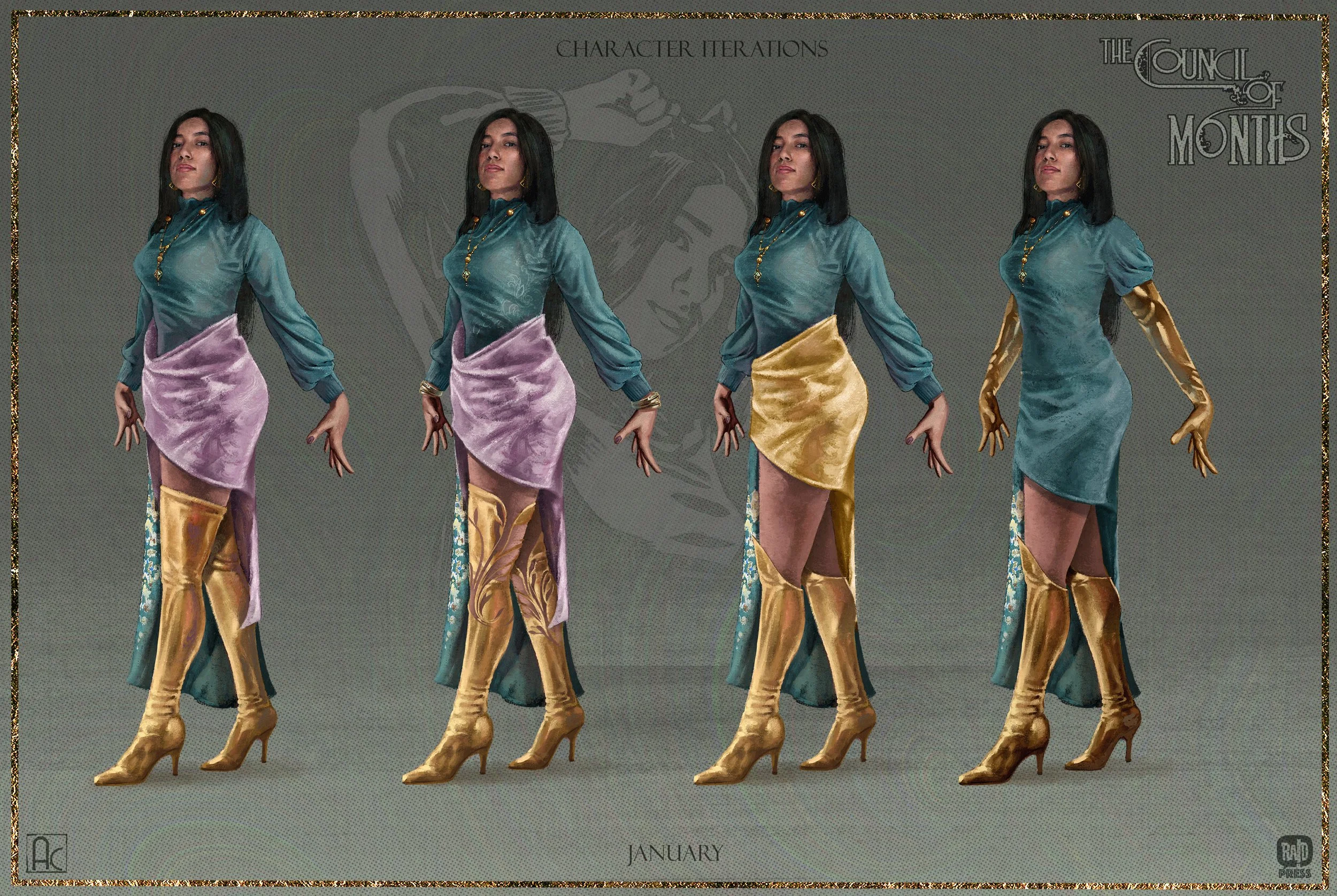 TCOM- CHARACTER ITERATIONS JAN