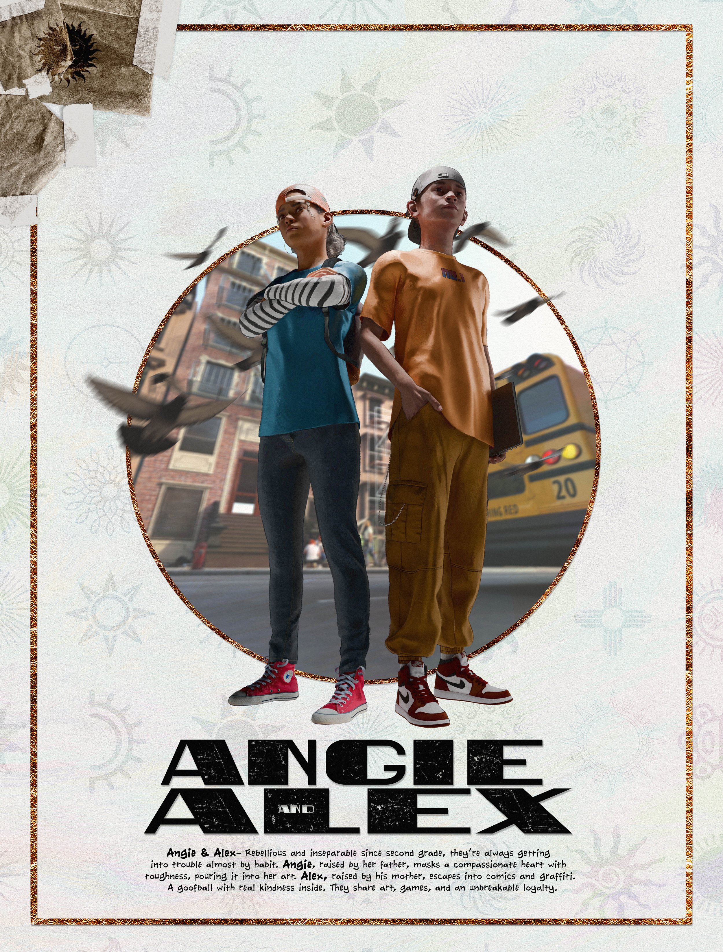 Characters of SOL: Angie & Alex