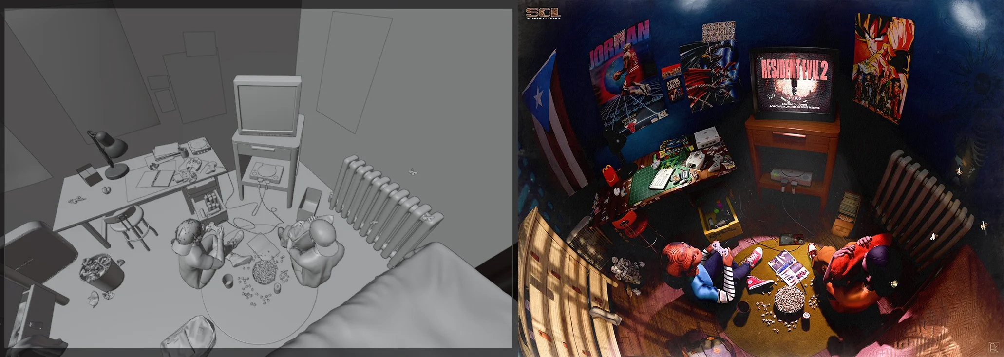 The Return Before & After