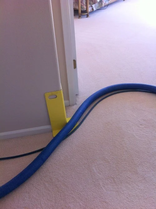  We care about your home, and always use corner guards to protect corners and furniture legs. 