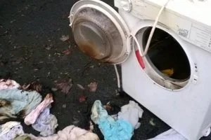 Warning issued after tumble dryer fire