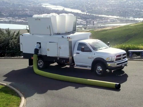 Typical truck mounted system used by other companies.