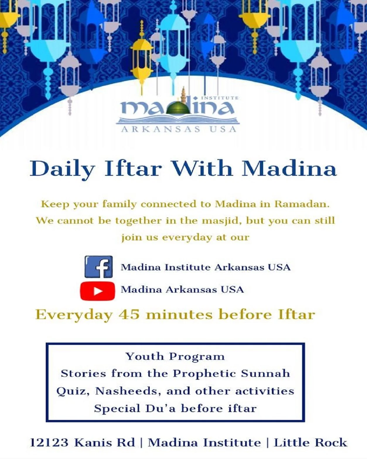  Iftar With Madina:   Click to download   
