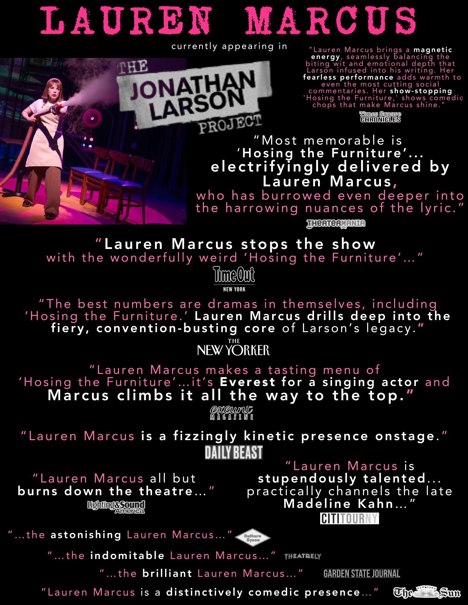 Catch Lauren in The Jonathan Larson Project, currently playing Off-Broadway. Grab your tix here!